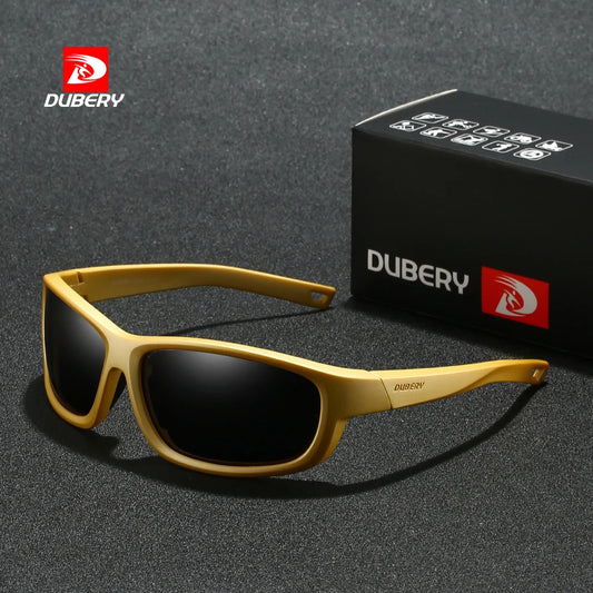 DUBERY JV Full Rim Polarized Fashion Sunglasses For Men And Women 12 Colors Model 227