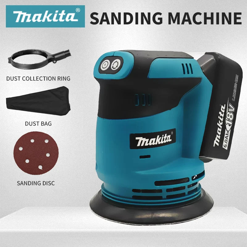 Makita 18V Disc Random Orbital Sander