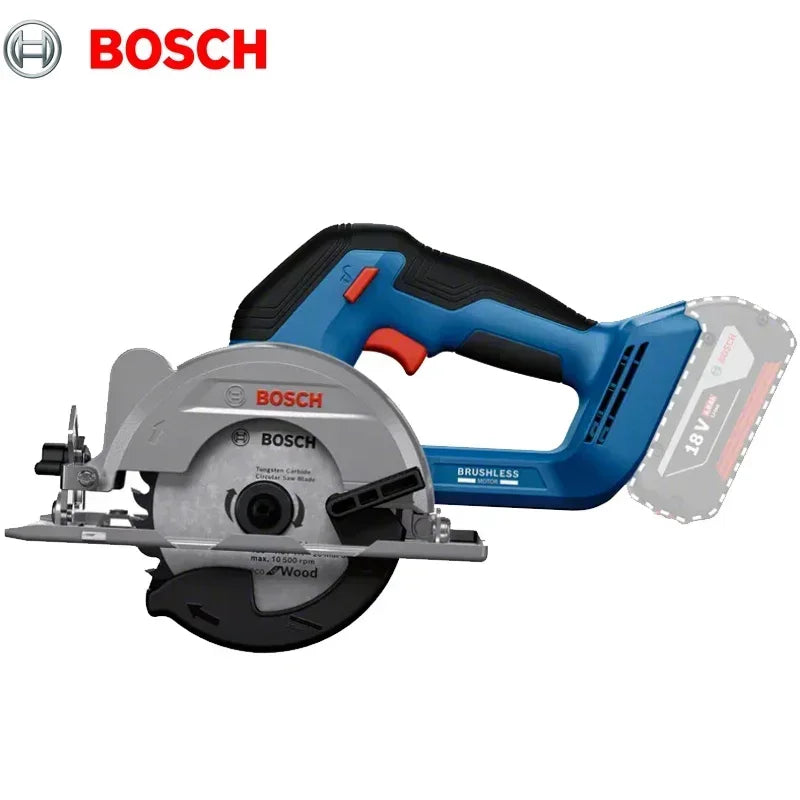 BOSCH Electric Circular Saw 18V Brushless Cordless 125mm Multi-Angle Carpentry Cutting Machine Bosch Power Tools GKS 18V-44