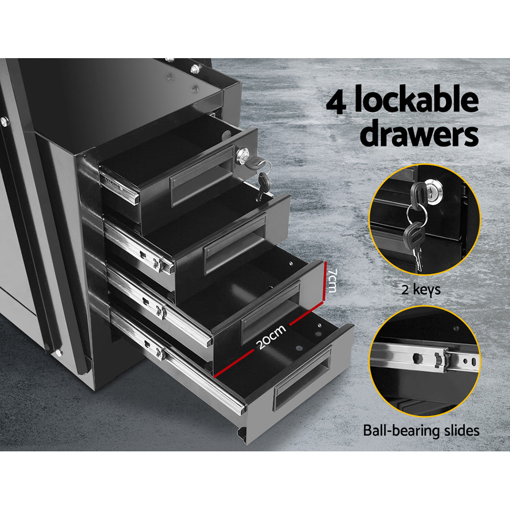 Giantz Welding Trolley Cart 4 Drawer MIG TIG ARC Welder Plasma Cutter.