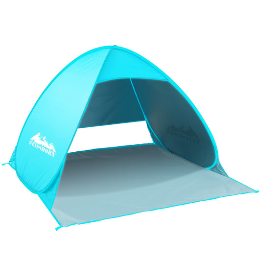 Beach Pop Up Tent Camping Hiking 3 Person Sunshade Fishing Shelter
