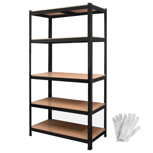 Garage shelving - Heavy Duty Warehouse Shelving 75x30x170cm Steel