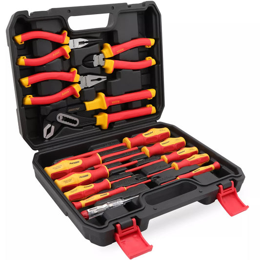 Sedy 14pc Magnetic Insulated Screwdriver and Pliers Set.