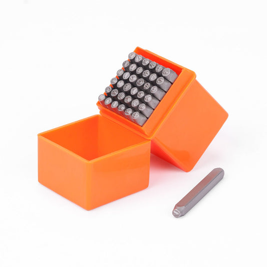 Horusdy 37Pcs Letter and Number Stamp Punch set.