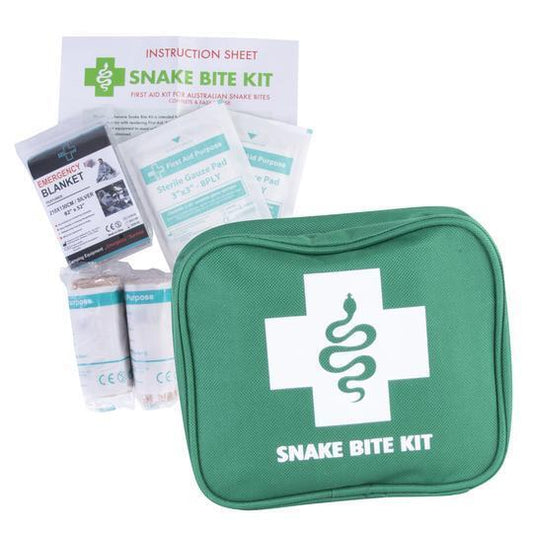First Aid kit 9 Piece Australian Snake Bite First Aid Kit Camping Hiking Travel