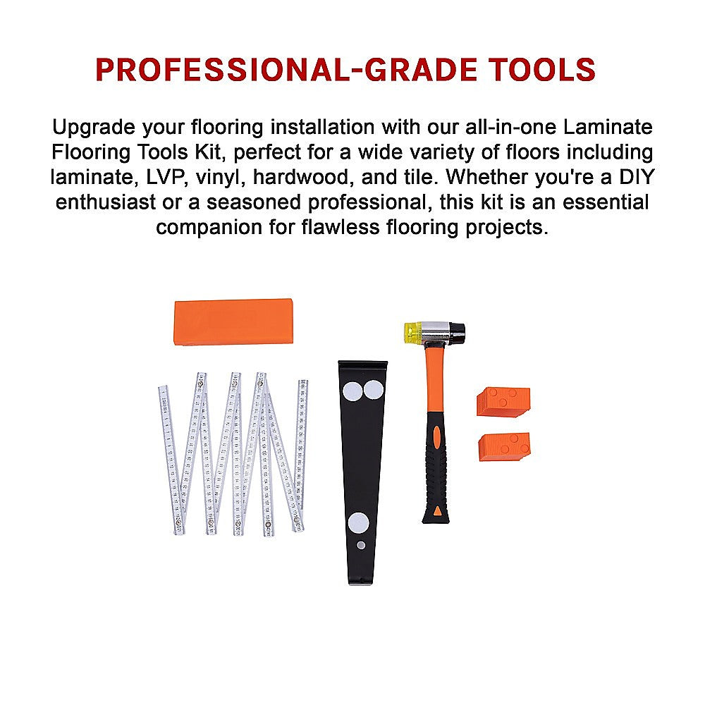 Laminate Wood 48pc Flooring Installation Kit.