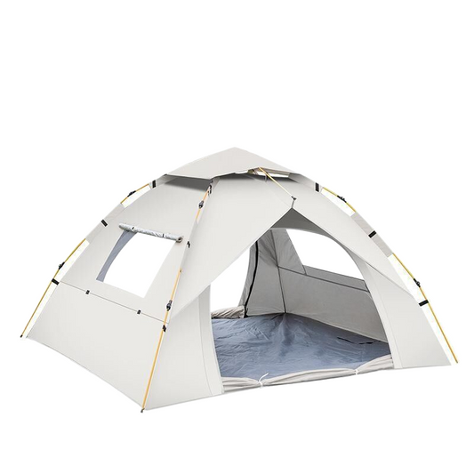 Tent with Two Doors and Two Windows - Small Size (200X150X125cm) for Camping Enthusiasts.