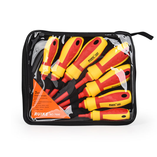 Ruike 7-Piece Insulated Screwdriver Set.