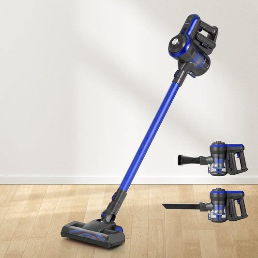 Stick Vacuum Cleaner Brushless Cordless 250W Blue